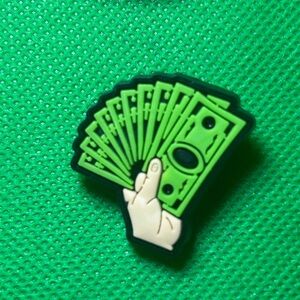 🌼 (5/$10 or 10/$15) NEW “Money Moves” Croc Charm Collection Gift, Bundle to save